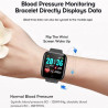 Reloj inteligente LED para hombre y mujer, pulsera deportiva Digital de silicona con carga inalámbrica